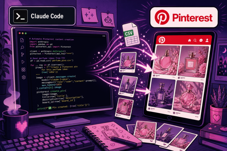 How to Automate Dozens of Pinterest Pins in 5 Minutes with Claude Code